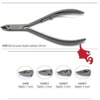 Tronchese Cuticole 408 / 3 - 5 - 7 - 9 mm Wal Solingen Satinato