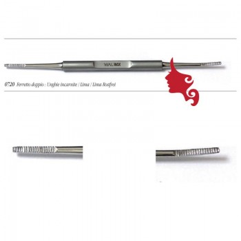 Lima a Punta Unghie Incarnite Acciaio 720 Wal Solingen