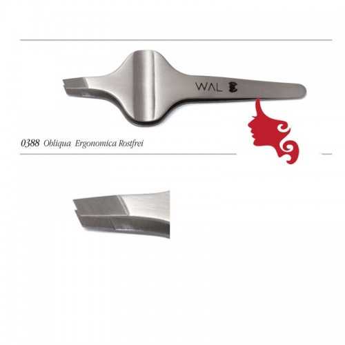 Pinzetta Sopracciglia Elettronic 388 Wal Solingen Taglio Obliquo