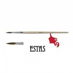 Pennello Nails per Acrilico Rotondo 10 m Estas 34741