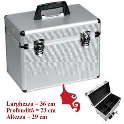Valigia Beauty Case portattrezzi in Alluminio