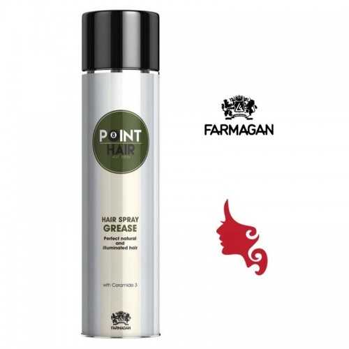 POINT HAIR Spray Grease Lucidante 400 ml Farmagan Spray Brillantante