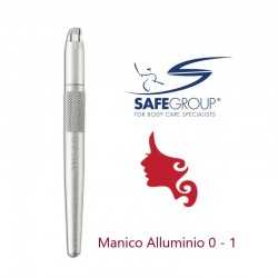 Manico Safe Alluminio per Lame n. 0-1