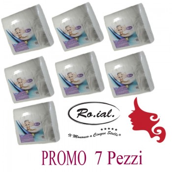Asciugamani TNT 70X40 PROMO 7 pz conf. 100 pz 5 Stelle Roial