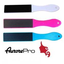 AURORE Raspa piedi manico in plastica doppia grana Economica