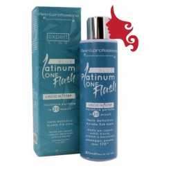 PLATINUM ONE FLASH BLUE Trattamento Cheratina Lisciante 1 Step 100 ml Retrò. Professional
