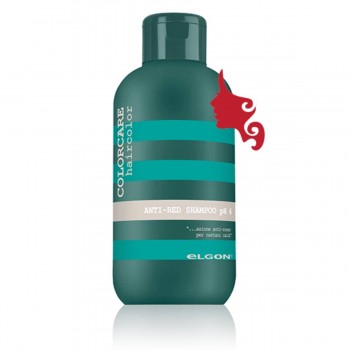 COLORCARE Shampoo ANTI-RED 300 ml Elgon