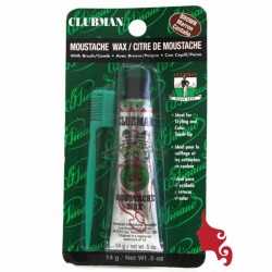 CLUBMAN PINAUD Cera Baffi Colorata 14 gr BROWN