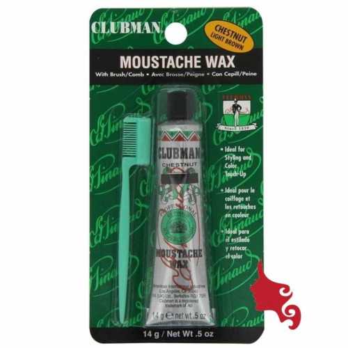 CLUBMAN PINAUD Cera Baffi Colorata 14 gr LIGHT BROWN