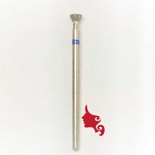 Punta per fresa unghie DIAMANTATA abrasività BASSA