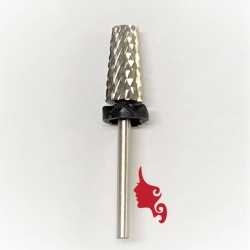 Punta per fresa unghie in CARBIDE grana MEDIA Conica