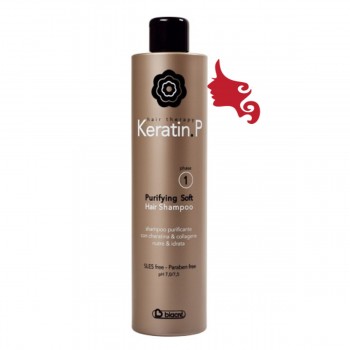 KERATIN P Hair Shampoo 500 ml - Biacrè