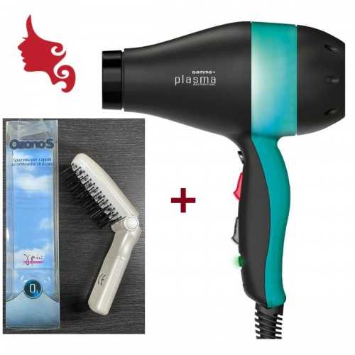 Phon PLASMA Gamma Più 2200 W Antistatico Ozono più SPAZZOLA Ozono
