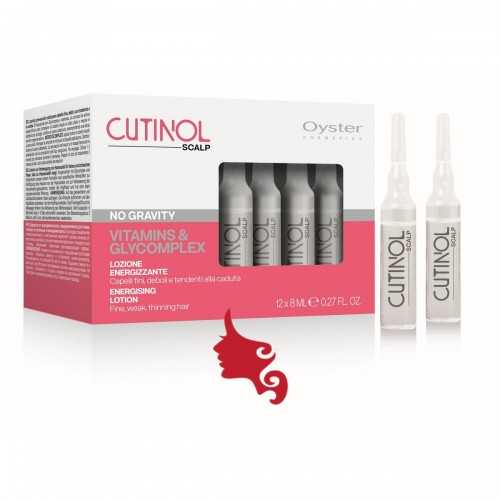 Cutinol Scalp Lotion NO GRAVITY 12 fiale Oyster Cosmetics Coadiuvante Anti-caduta