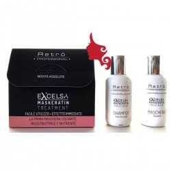 EXCELSA Masketatin Retrò kit Lisciante e Nutriente