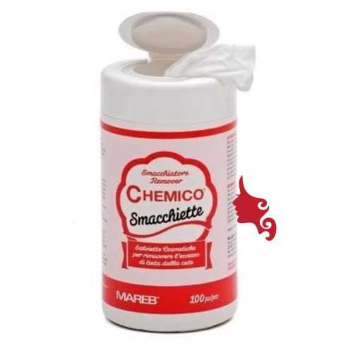 CHEMICO Smacchiatore in Salviette Imbevute 100 pz