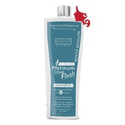PLATINUM ONE FLASH BLUE Trattamento Cheratina Lisciante 1 Step 400 ml Retrò. Professional