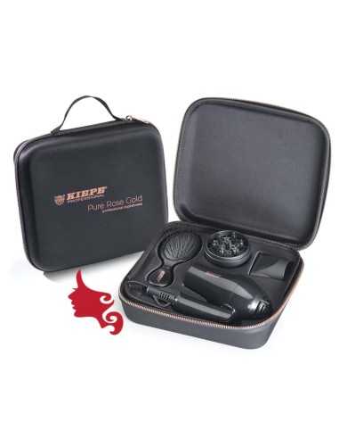 Phon da Viaggio MINI Kiepe con Custodia, Spazzola e Diffusore 1000 W