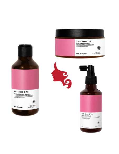 Essentials YES SMOOT Promo Prova 3 pezzi Elgon Capelli Crespi Grossi