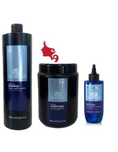 OCEANUS Green Lab KIT PROMO PROVA da Salone 3 pz Oyster Idratante Nutriente