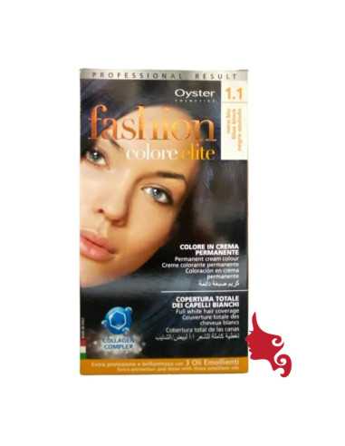 FASHION Colore ELITE Shampoo Color Oyster 1.1 NOTTE D'ORIENTE