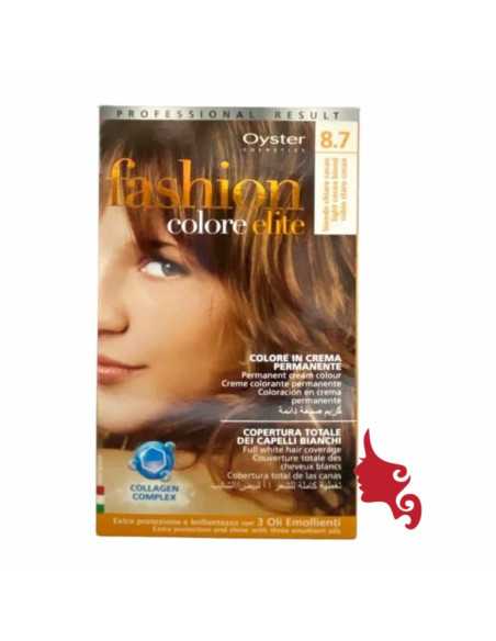 FASHION Colore ELITE Shampoo Color Oyster 8.7 CARAMELLO