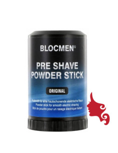 BLOCMEN Original Pre Shave Powder Stick 60g Pre Barba Rasoio Elettrico