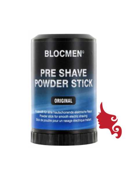 BLOCMEN Original Pre Shave Powder Stick 60g Pre Barba Rasoio Elettrico