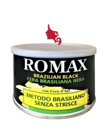 Ceretta depilatoria BRASILIANA NERA Romax 400 ml