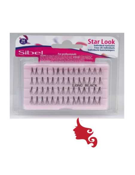 Ciglia finte STAR LOOK Long Black Sibel a Ciuffetti