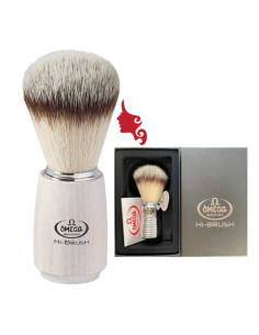 Pennello Barba Omega 46711 Effetto Tasso Manico Legno