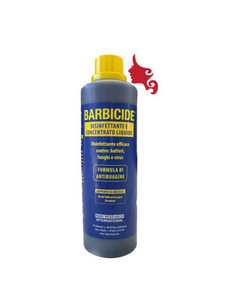 BARBICIDE concentrato liquido sterilizzante disinfettante attrezzature 500 ml