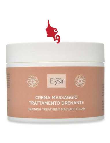 ELYSIR CORPO Crema Massaggio Trattamento Drenante 500 ml Roial