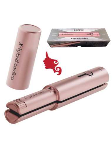 X-HYBRID Cordless Gamma Più Piastra Ricaricabile Portatile