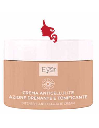 ELYSIR CORPO Crema Anticellulite Azione Drenante e Tonificante 500 ml Roial