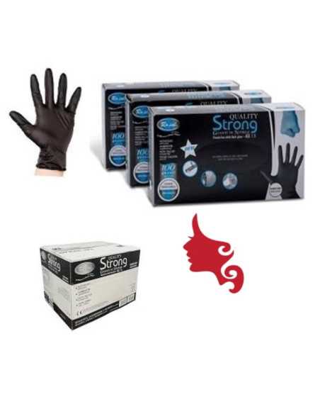 Guanti NITRILE QUALITY STRONG 5 Stelle Roial 100 pz PROMO 10 scatole