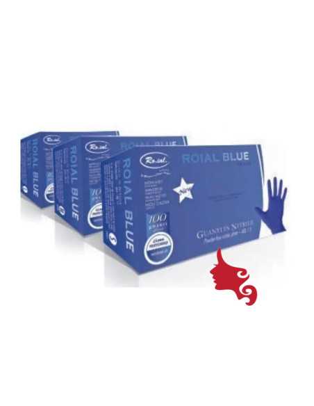 Guanti in NITRILE Blue 5 Stelle Roial 100 pz Professionale