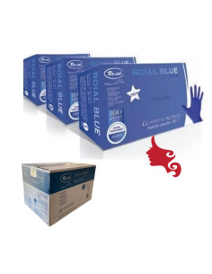 Guanti NITRILE Blue 5 Stelle Roial 100 pz PROMO 10 scatole
