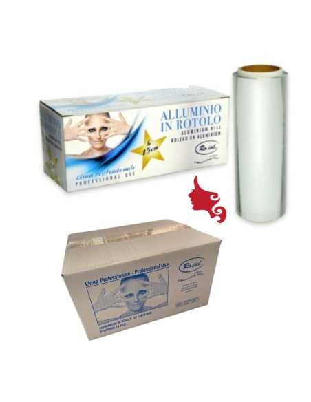 Stagnola Alluminio Méches H 12,5 Astucciata PROMO 12 pz