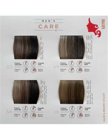 MEN'S CARE Colorazione Capelli e Barba 2x50 ml Kay Pro