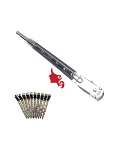 Becconi Acciaio conf. 12 pz Parrucchieri