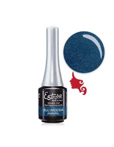 ESTROSA Smalto Gel Semipermanente 7 ml 7470 BLU ARDESIA metallic