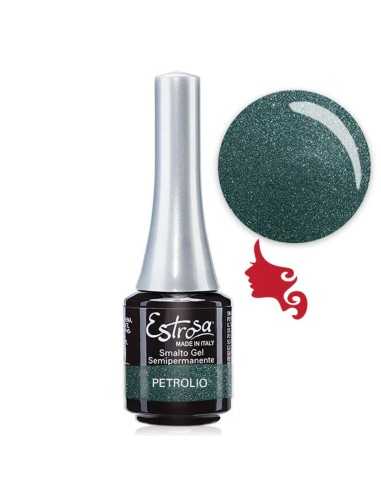 ESTROSA Smalto Gel Semipermanente 7 ml 7835 PETROLIO