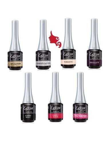 ESTROSA Smalto Gel Semipermanente 7 ml GLITTER