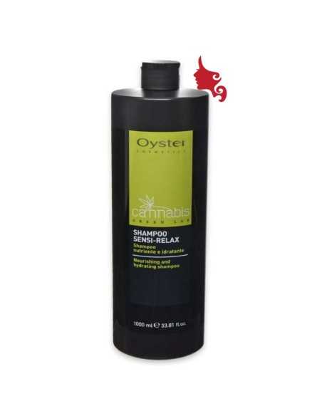 CANNABIS Shampoo SENSI-RELAX 1000 ml Oyster Nutriente Idratante