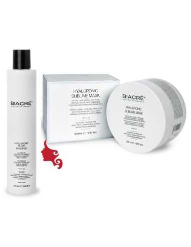 HYALURONIC kit Shampoo e Mask Biacrè Idratante Nichel Tested