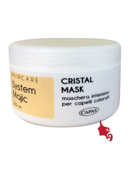 Maschera semi di lino capelli colorati professionale