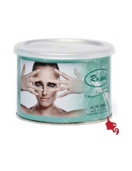 Cera Liposolubile Aloe Vera Vaso 400 ml Roial Ceretta Professionale