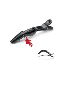 Becchi in Plastica Coccodrillo per Parrucchieri Mis. L 9 cm conf. 6 pz