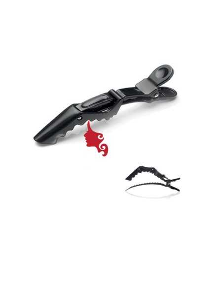 Becchi in Plastica Coccodrillo per Parrucchieri Mis. L 9 cm conf. 6 pz